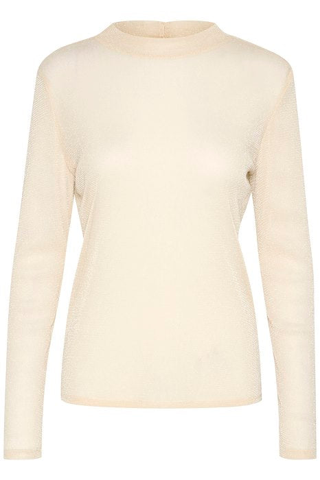 DELILASZ BLOUSE -MACADAMIA