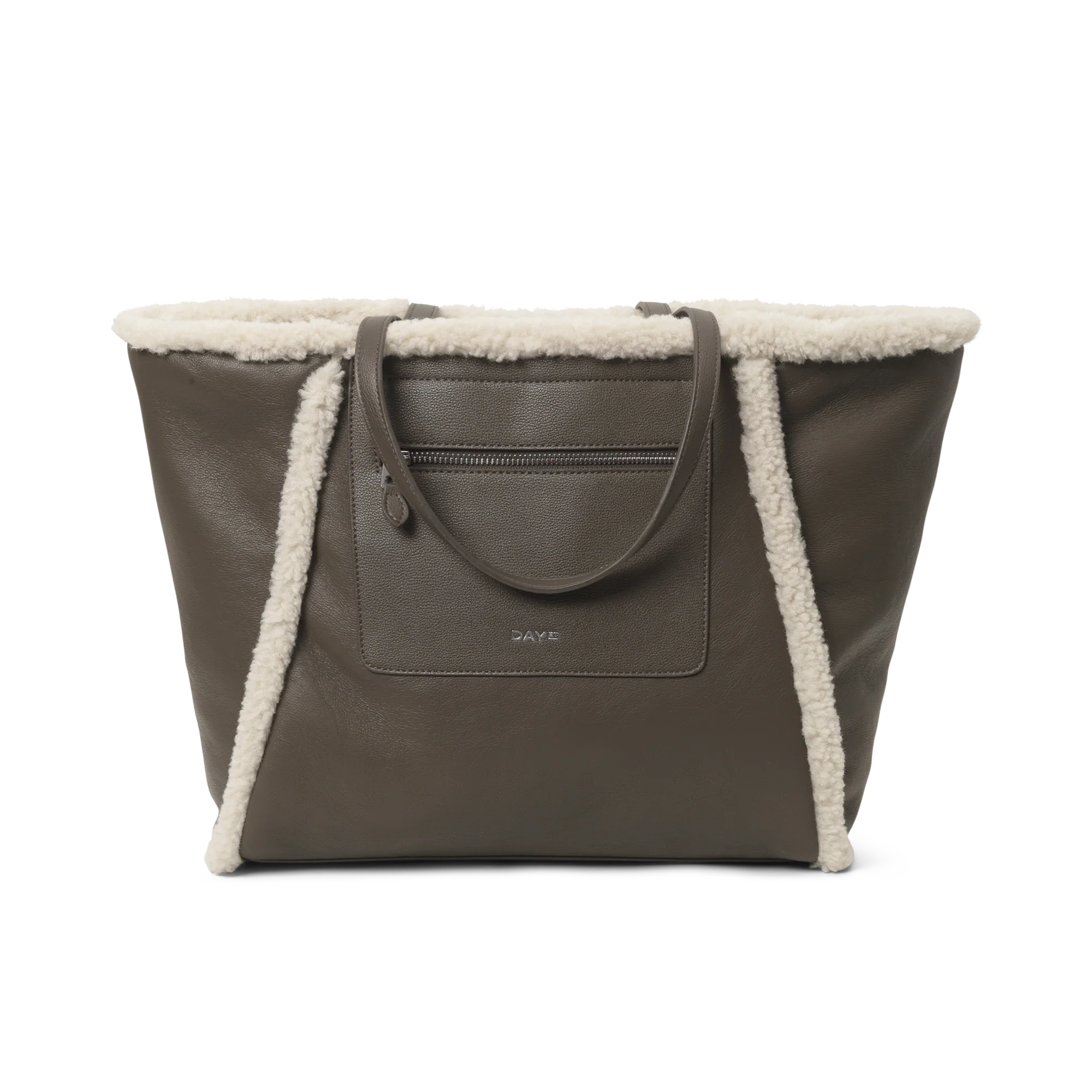 Day Faux Shearling Tote