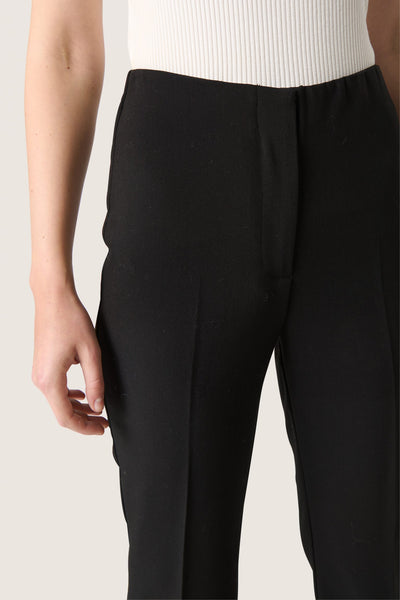 SLCORINNE TROUSERS- Black