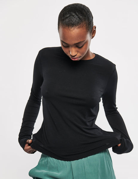 Christina-M Basic Top - Black