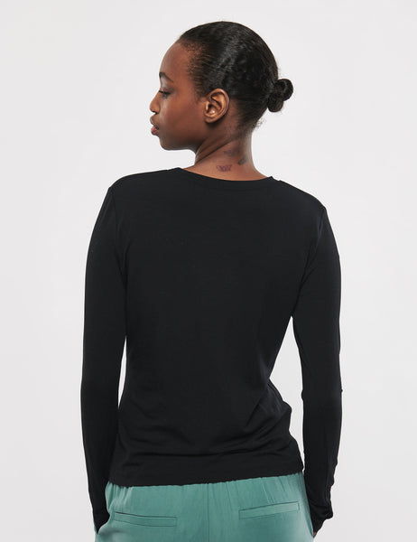 Christina-M Basic Top - Black