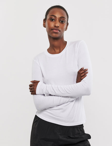 Christina-M Basic Top - Optical white