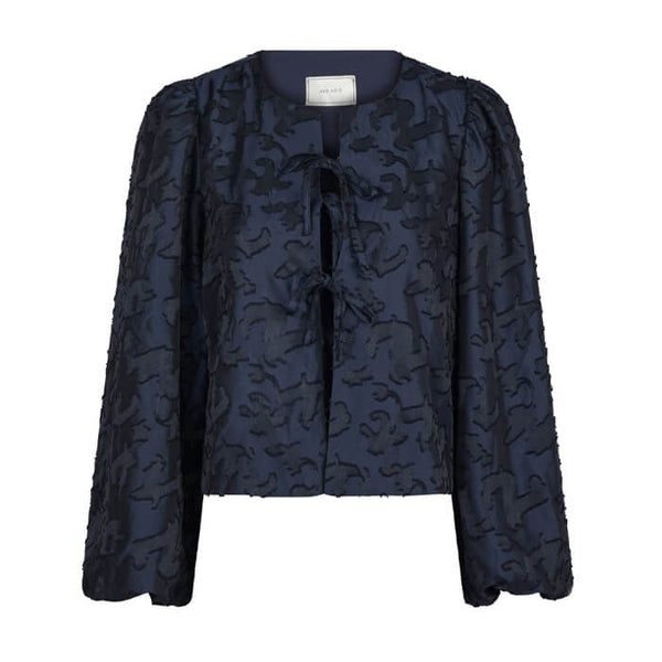 Daliska artwork blouse Neo Noir, navy