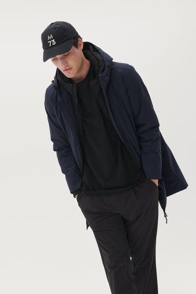 MArange Coat - Dark Navy