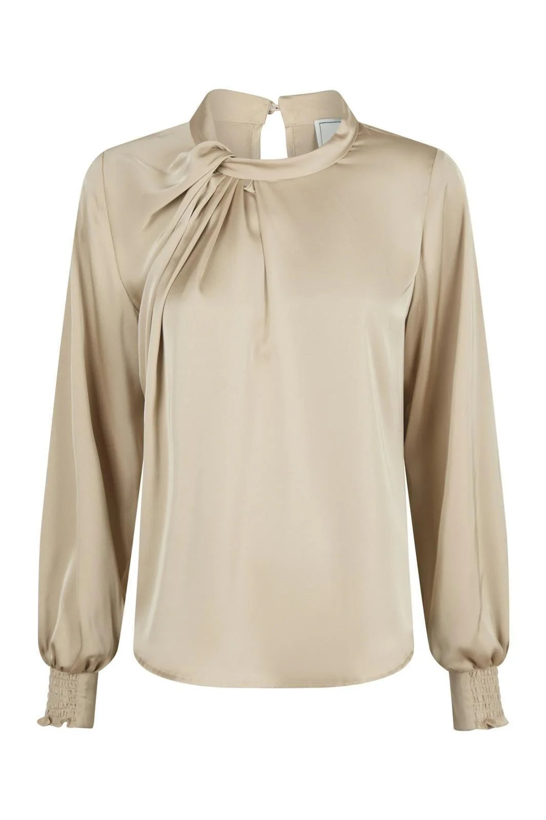 Fairy Drapy Satin Blouse