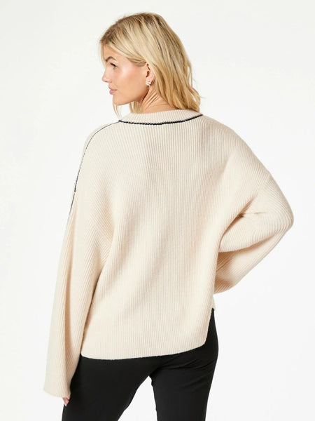 Latte Knit Blouse