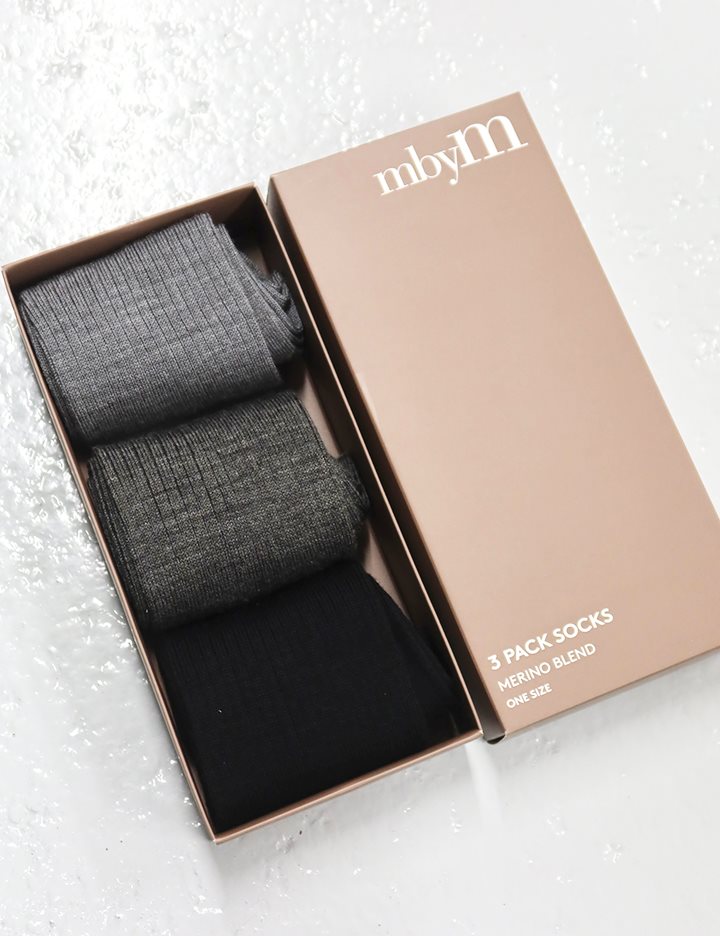 Vione-M 3-pack socks - Multicolor